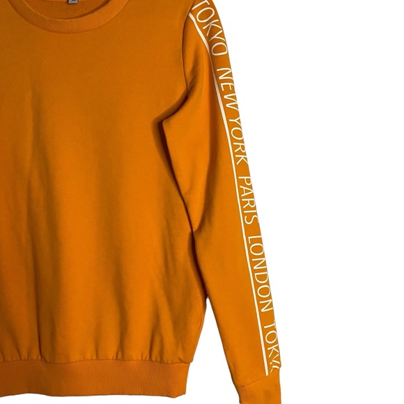 Tally Weijl Women’s Orange Graphic Print Crewneck Shirt - Picture 5 of 9